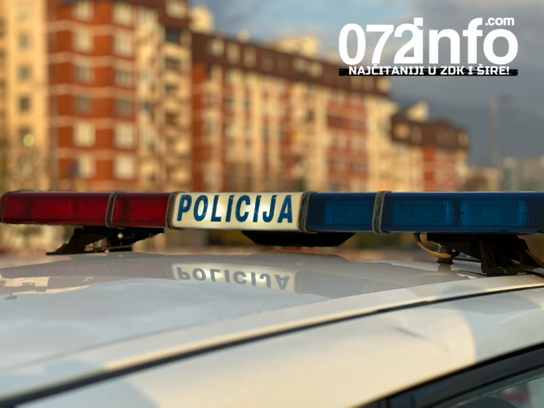 Udes kod Sarajeva: Automobil udario u stub ulične rasvjete, suvozačica zadobila teške povrede