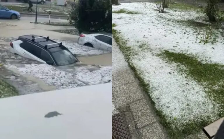 Veliko nevrijeme zahvatilo Sloveniju: Vjetar rušio stabla, automobili pod vodom