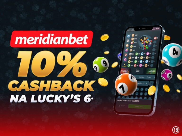 ČETVRTAK ZA SREĆU: Preuzmi 10% povrata na Lucky’s 6