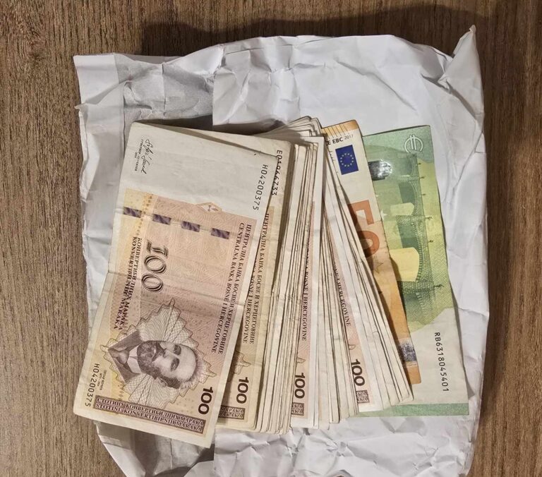 SVAKA ČAST: Pošteni pronalazač u Zenici pronašao veću svotu novca i želi je vratiti vlasniku – gest koji vraća vjeru u ljude!