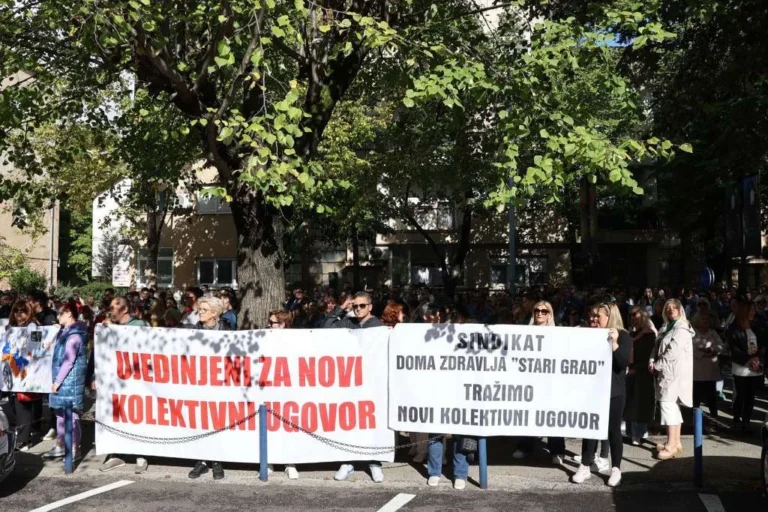 Blizu 1.000 zdravstvenih radnika HNK i dalje u štrajku, ministar Bevanda: Oni za mene ne postoje