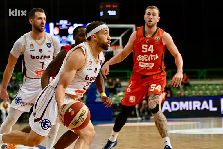 Bosna – Cedevita Olimpija 27:27: Studenti mnogo bolje zaigrali u drugoj četvrtini