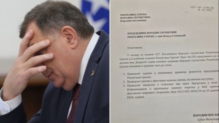 Dodik baca koplje: NSRS će poništiti sve sporne zaključke