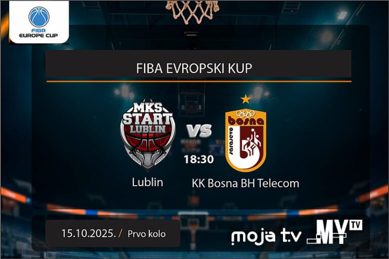 Evropski spektakl počinje: Bosna BH Telecom u akciji