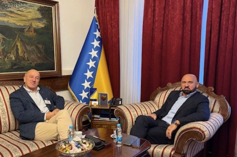 Federalni ministar unutrašnjih poslova Ramo Isak sastao se sa premijerom Bosansko-podrinjskog kantona Goražde