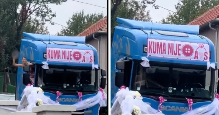 Kuma nije dugme, ali ni pištolj nije igračka: Na svadbi pucala iz kamiona, javnost šokirana