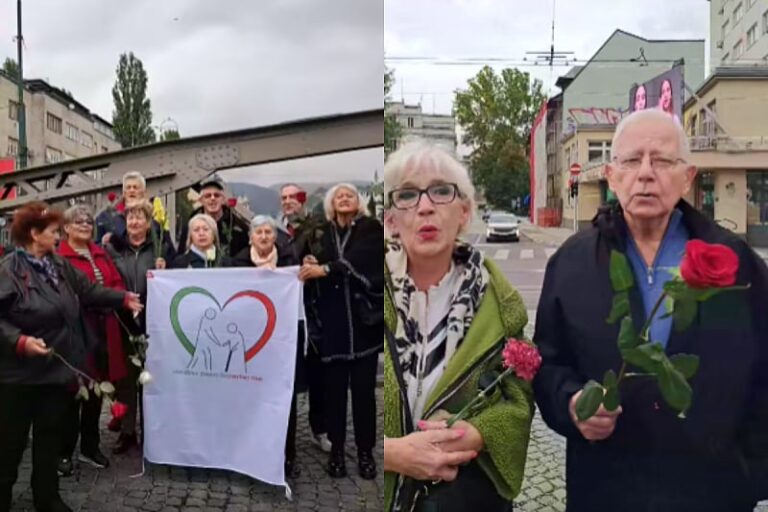 Članovi Centra za zdravo starenje “Razigrani dani” odali počast Halidu Bešliću: “Miljacka će uvijek teći”