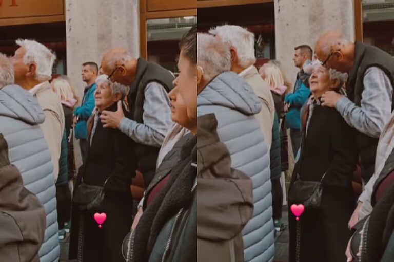 “Ljubav je uvijek u modi”: Djed i nana na sarajevskom skupu za Halida privukli pažnju iskrenim emocijama