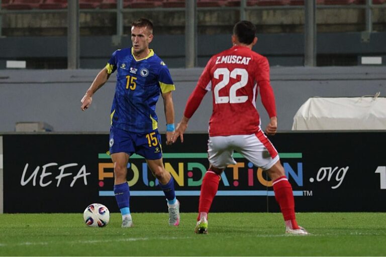 Malta – BiH 0:1: Počelo drugo poluvrijeme, Barbarez uveo Tahirovića i Menala