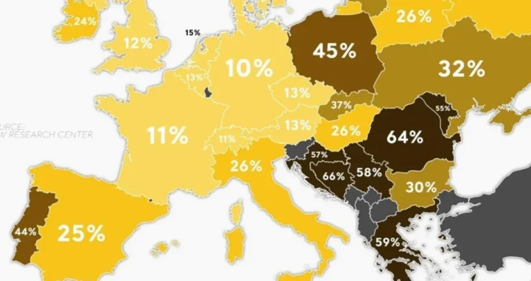 Pojavila se neobična karta Evrope: Po ovome BiH predvodi listu zemalja