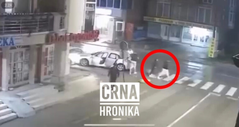 Pojavio se novi video nesreće u Živinicama: “Djevojke iz automobila pobjegle s lica mjesta”