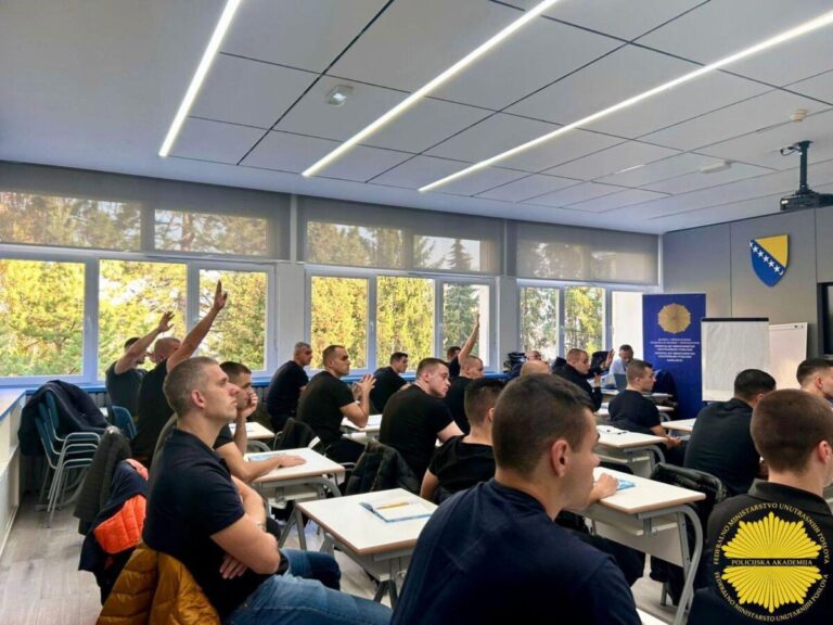 Saradnja Policijske akademije FMUP-a i EUPA4BiH u jačanju kapaciteta budućih policijskih službenika