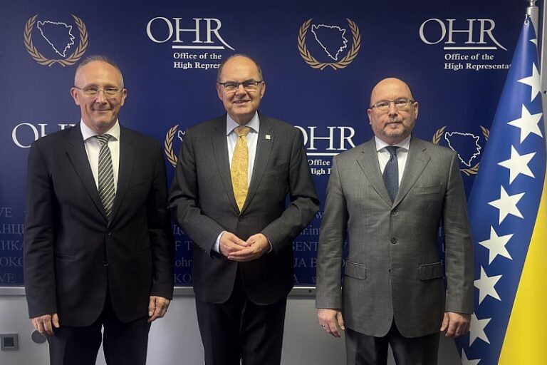 Schmidt u Banjoj Luci poželio dobrodošlicu novom šefu kancelarije OHR-a