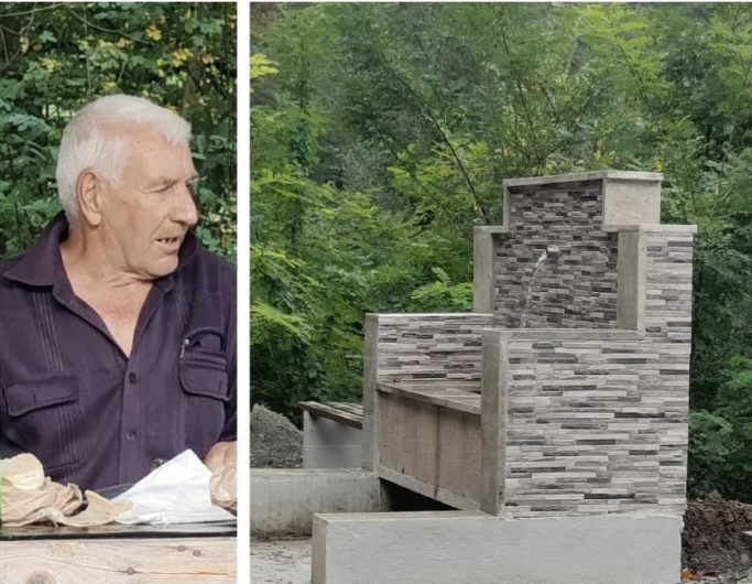 Kamiondžija u penziji napravio humani gest: Voda i odmorište za kolege kod Zavidovića