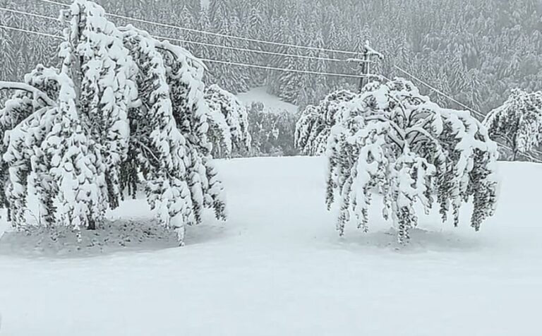 Snijeg napadao kao usred zime: Pogledajte snimak iz Čajniča