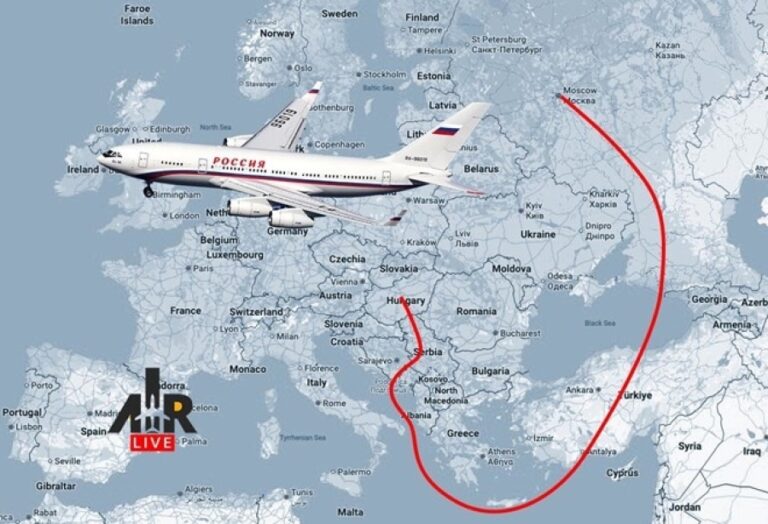 Sve je spremno za Putinov let u Budimpeštu: Letjet će i preko Neuma, a zatim ući u Srbiju