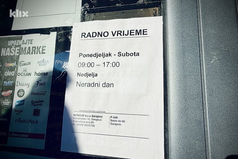 U RS-u rade na modelu za rad nedjeljom: “Mora biti adekvatno plaćeno, ne želimo doći u situaciju kao FBiH”
