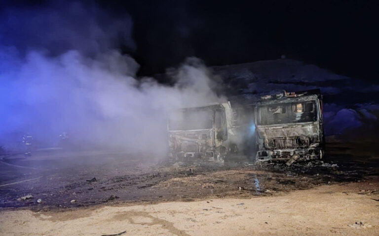 Gori deponija smeća: Izbjegavajte boravak na otvorenom