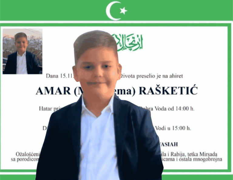 TRAGEDIJA: Otkriven uzrok smrti devetogodišnjeg Amara – porodica u šoku, čeka se obdukcija da ga potvrdi
