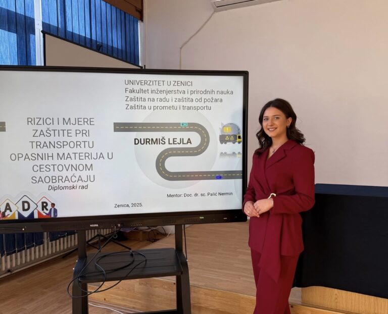 PONOS ZENICE: Lejla Durmiš stekla zvanje diplomiranog inženjera