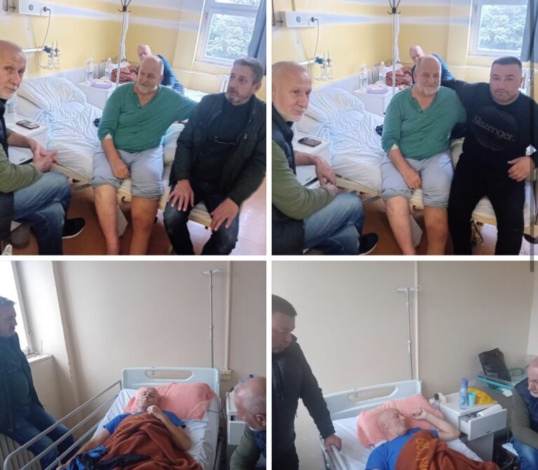 Zenica ne zaboravlja svoje borce: Posjeta gazijama u bolnici