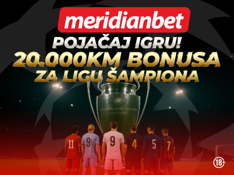 Odigraj tiket sa utakmicom iz Lige šampiona i budi dio šampionskog bonusa