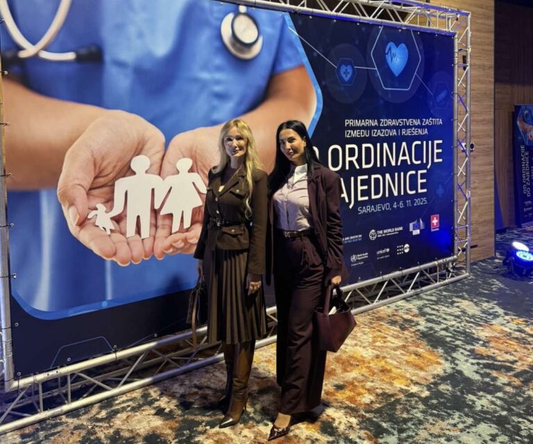 Ministrica Salčinović prisustvovala konferenciji „Od ordinacije do zajednice – zajedno za jaču primarnu zdravstvenu zaštitu“