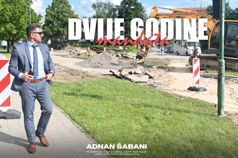 Dvije godine mandata ministra Adnana Šabanija: Najveći investicijski zamah u modernoj historiji cestovne infrastrukture ZDK