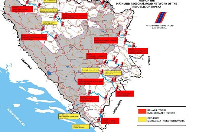 Putevi RS-a se zadužili 81,7 miliona eura, pola novca ide za put Foča – Šćepan Polje