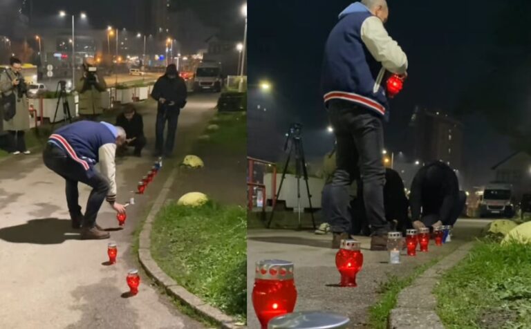 Dan nakon tragedije: Tuzlak odao počast svojim sugrađanima u Tuzli