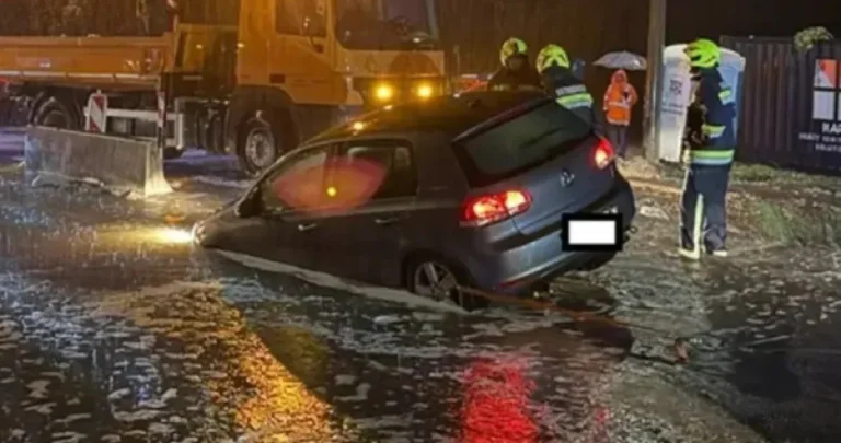 Djevojke ostale zarobljene u automobilu kojeg je nosila bujica: Pukom srećom izbjegnuta tragedija