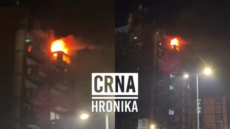 Gori Dom penzionera u Tuzli