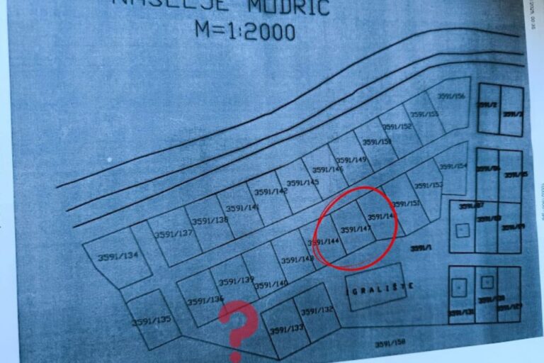 Grad Čapljina porodici prodao parcelu kroz koju prolazi vodovod, pa naknadno mijenjali katastarske oznake