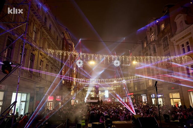 Grad Sarajevo izdvaja 700.000 KM za doček Nove godine, uskoro će biti poznat muzički izvođač