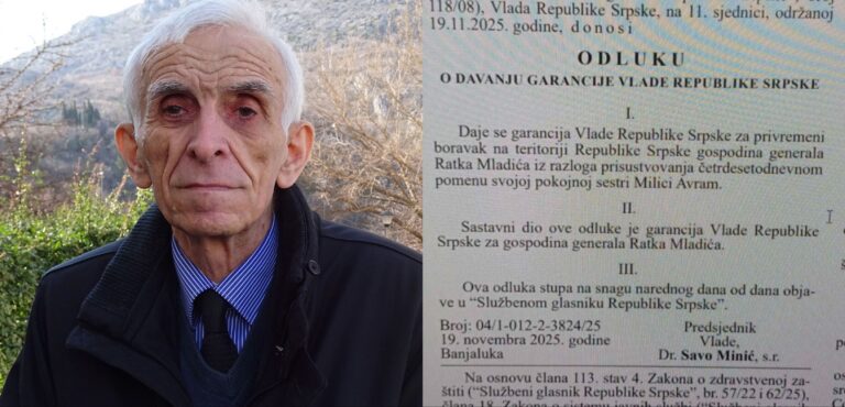 Hag neće dopustiti da zločinac Mladić dođe u BiH