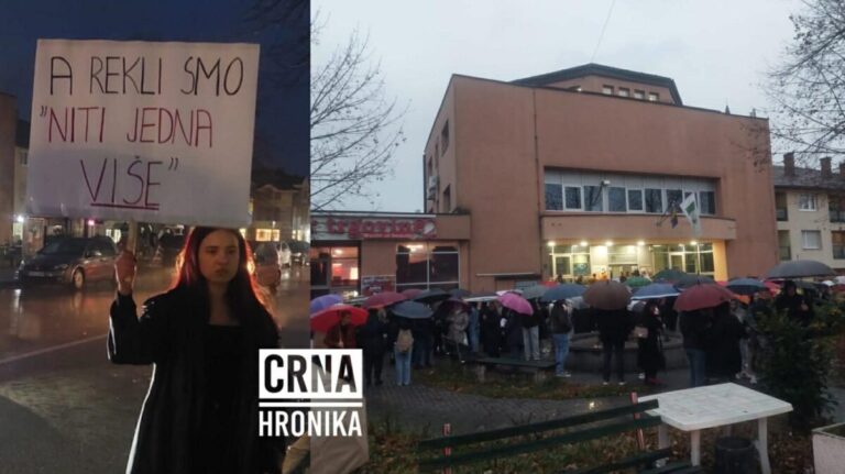 Protesti i u Kalesiji: Aldinini sugrađani izašli na ulice, traže sistemsku borbu protiv femicida