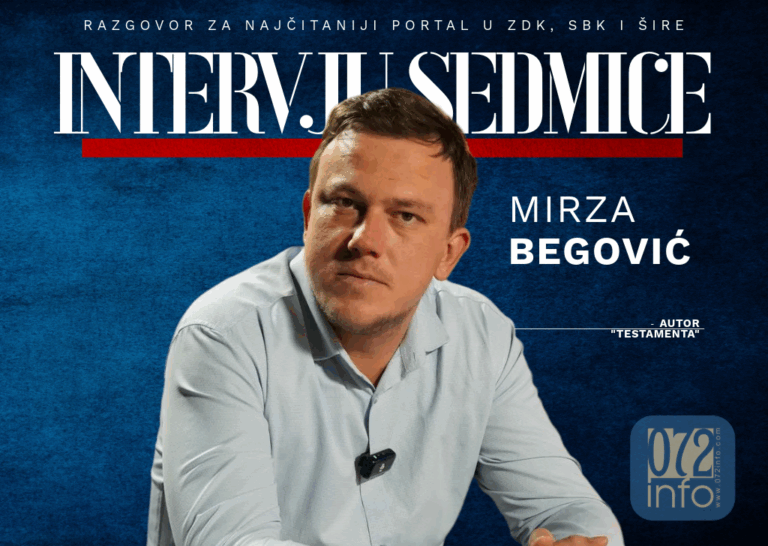 BEGOVIĆ, AUTOR “TESTAMENTA”, ZA 072INFO: Znao sam da će publika zavoljeti film, ali nisam mogao ni pretpostaviti da će to biti na ovom nivou!