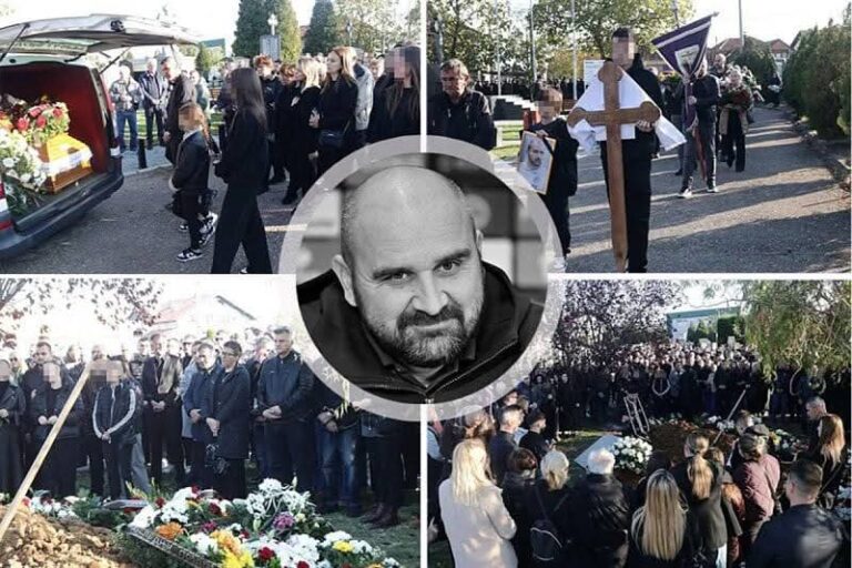 Mladen Žižović sahranjen na Gradskom groblju u Bijeljini