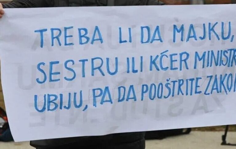 “Ni kuće ni ulice više nisu sigurne”: Zašto žene i dalje ne vjeruju sistemu?