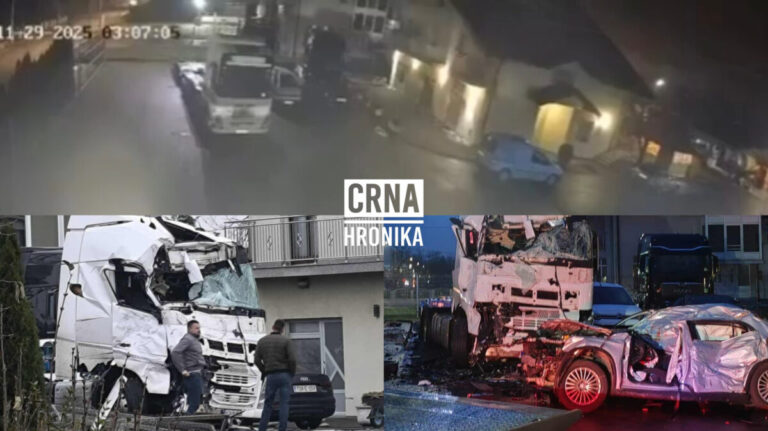 Pojavio se snimak nesreće u Laktašima: Poginuo mladić od 24 godine