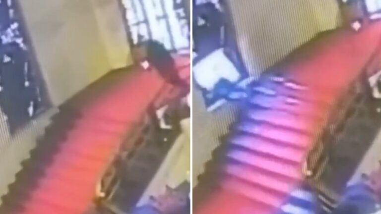 Političar se sapleo silazeći niz stepenice i glavom razbio vitraž neprocenjive vrijednosti