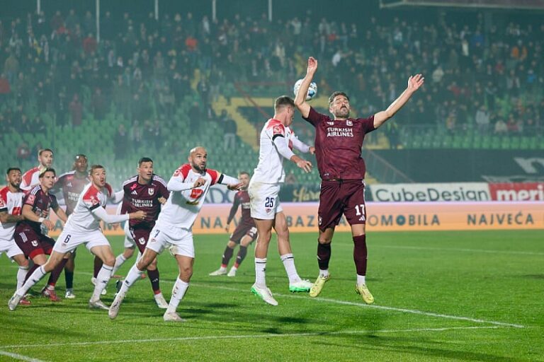 Sarajevo – Borac 1:0: Poluvrijeme na Koševu, Sarajevo iskoristilo početnu inicijativu i ima vodstvo