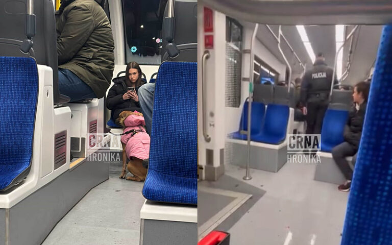 Sarajevo: Vozač GRAS-a iz tramvaja istjerao djevojku zbog kućnog ljubimca, intervenisala i policija