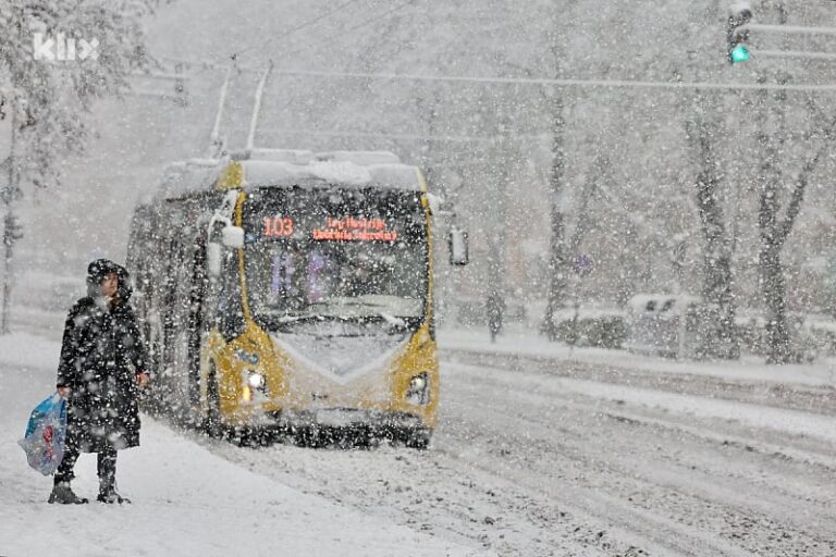 Snijeg u BiH bi se mogao brzo otopiti: Od sutra slijede kiše, ali i daleko veće temperature zraka