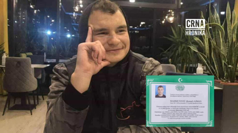 Sutra dženaza 17-godišnjem Ajmanu Mahmutoviću: “Srce mu je samo stalo”