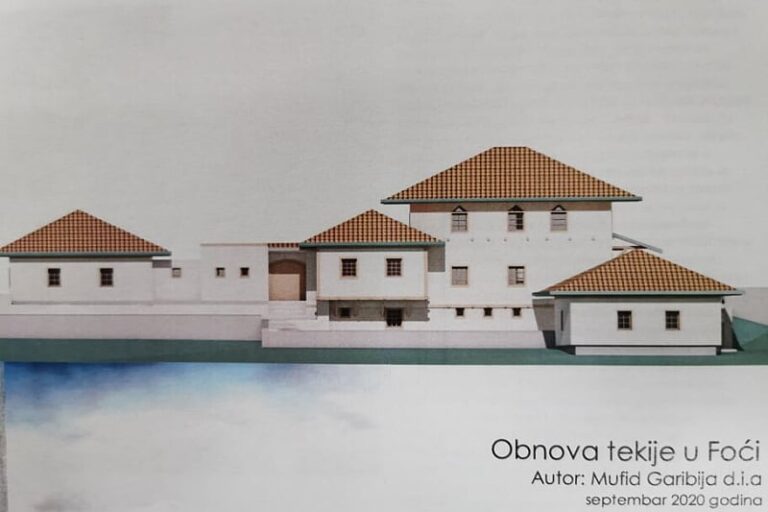 Tekija na uzvišenju grada: Nastavak obnove jednog od najstarijih duhovnih objekata Foče