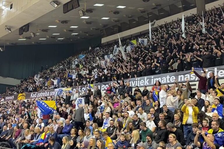 U Skenderiji odjekuje “Miris ljiljana”, košarkaši BiH će imati ogromnu podršku