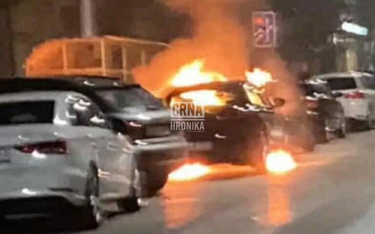 U Vogošći gorio automobil, sumnja se da ga je neko namjerno zapalio