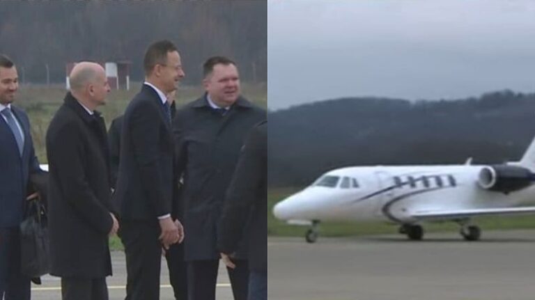 Uprkos Helezovoj zabrani: Peter Sijarto sletio na aerodrom u Banjoj Luci, promijenio avion