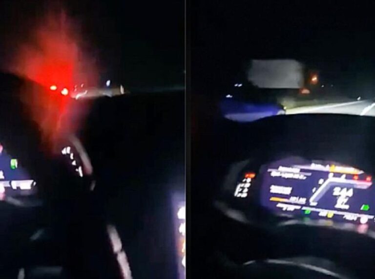 (VIDEO) Audi i Subaru se trkali po Krajini: Magistralom vozili skoro 250 km/h